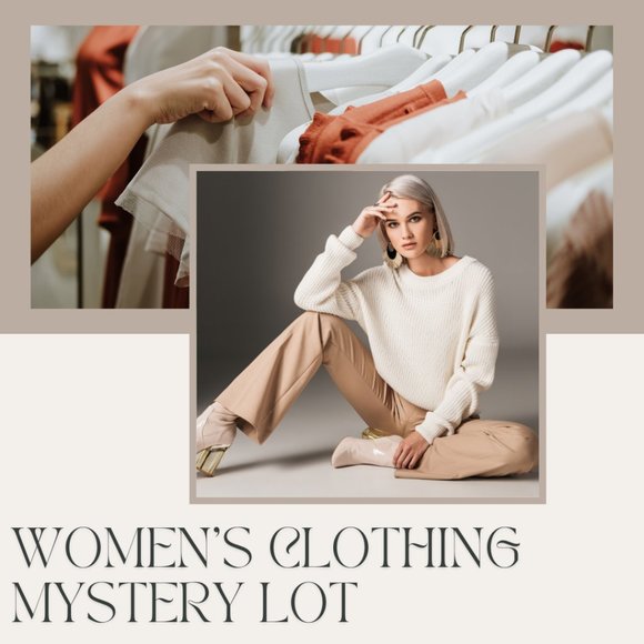 Women's Clothing Reseller Mystery Lot (8-10 Pieces) - Picture 1 of 5